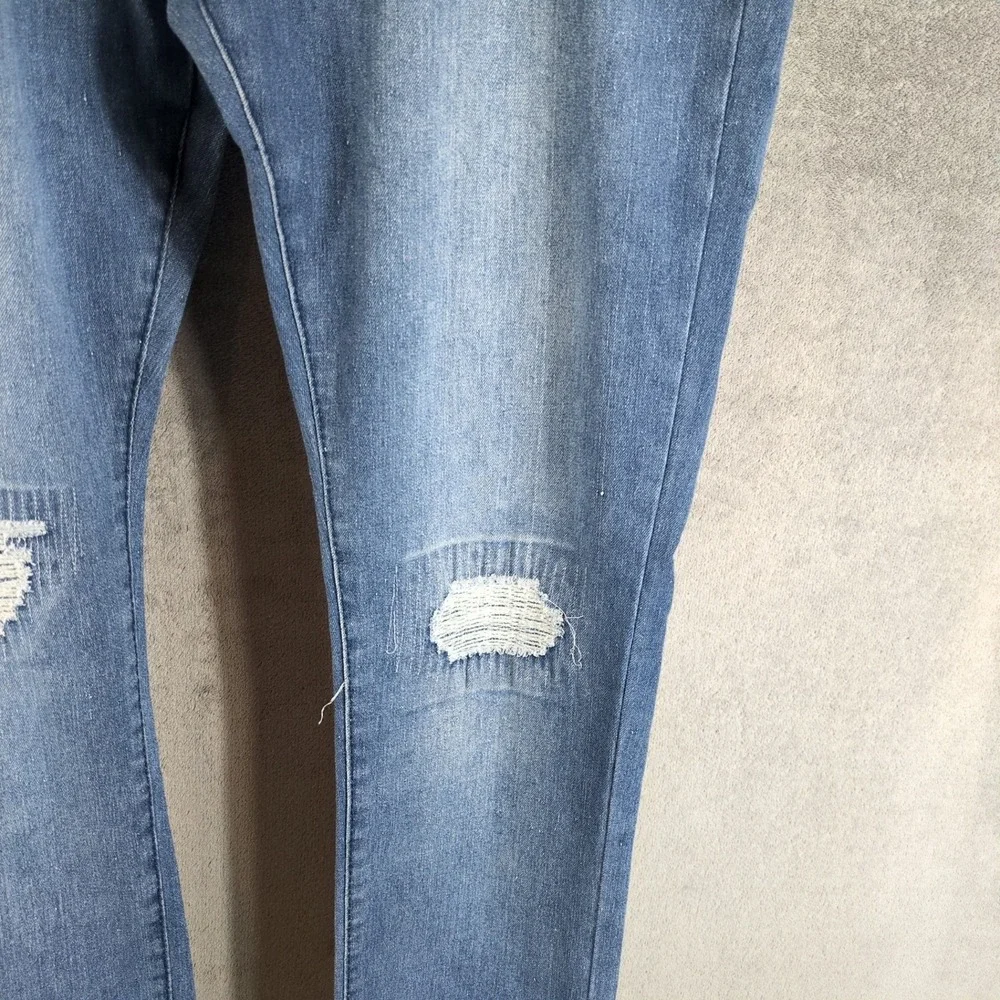 Blue Cult Mens‎ Distressed Slim Jeans Blue Black Size 40 NWT
